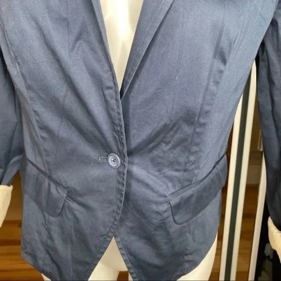 - Free People navy fitted Blazer - Picture 6 of 7